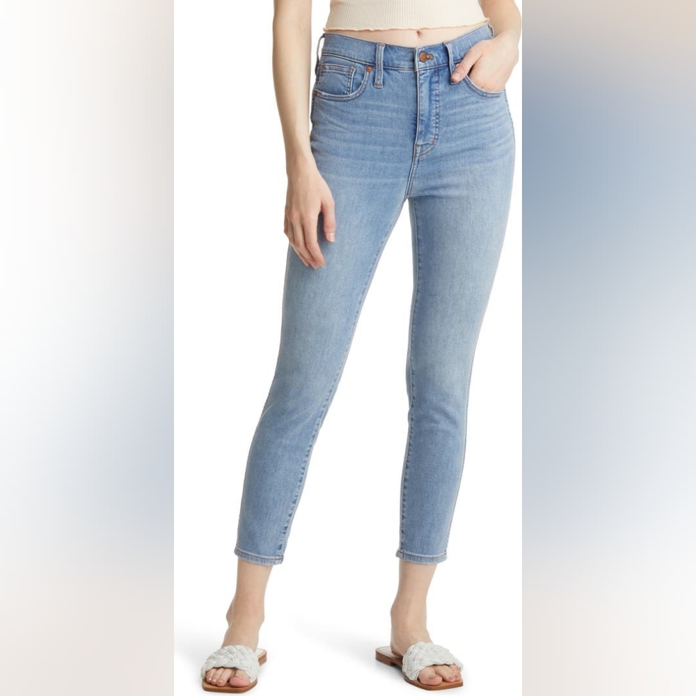 Madewell 10" High-Rise Skinny Crop Sz 28T